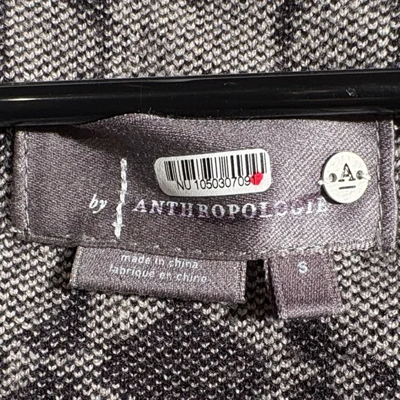 Anthropologie Black and Gray Knit Top - Picture 2 of 8